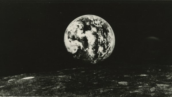 Луна-9 снимки Луны