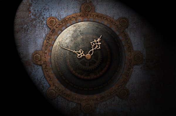 Символы Луны стимпанк