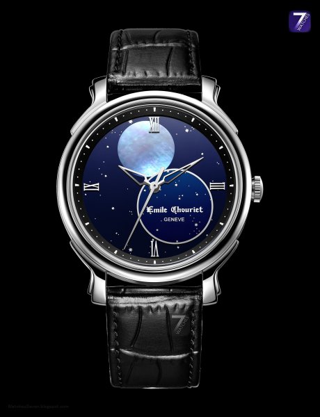 Часы Duchen Moon phase