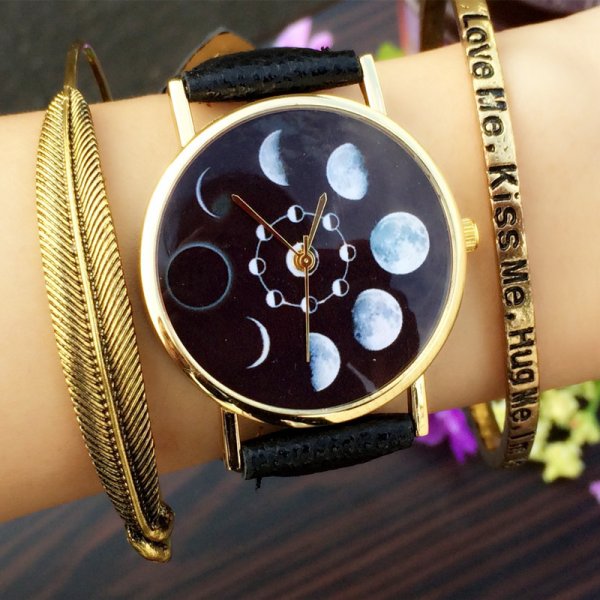 Часы Moon phase