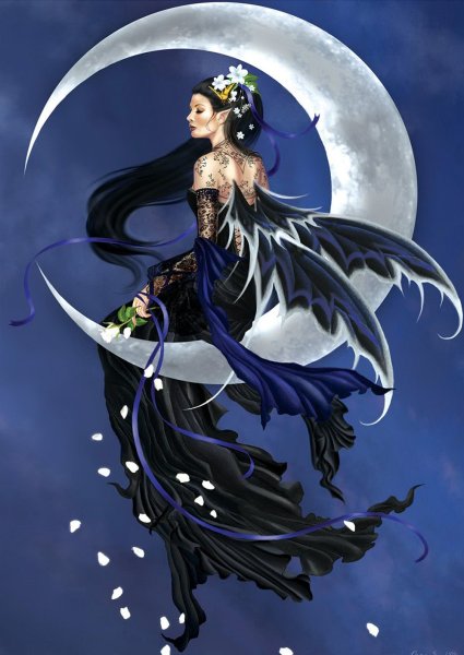 Греческая богиня Нюкта