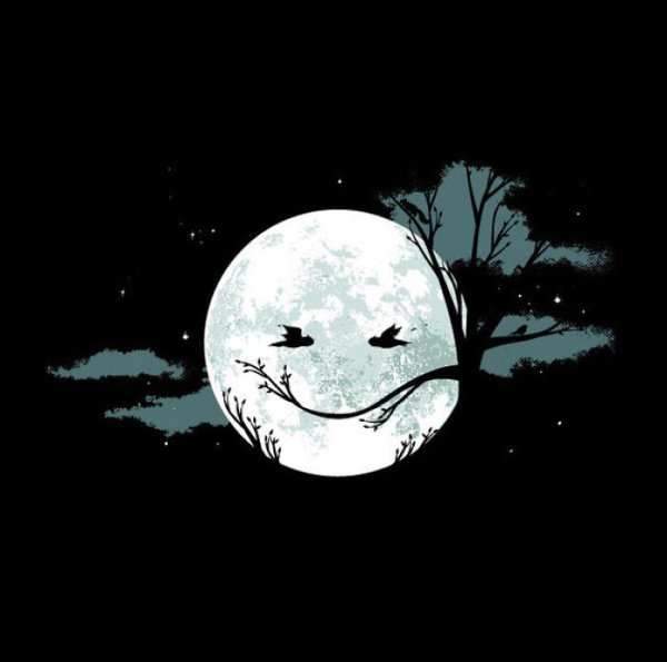 Смеющаяся Луна