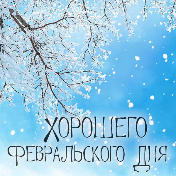 Зимние поздравления с добрым утром