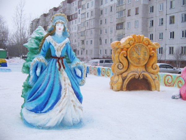 Снежный городок Снегурочка