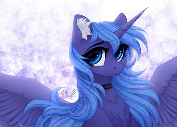 MLP Luna Art
