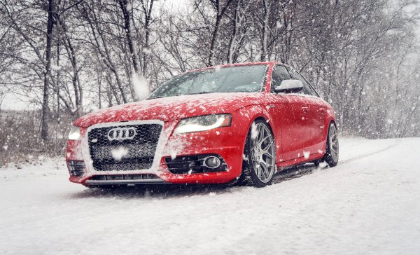 Audi s4 зимняя