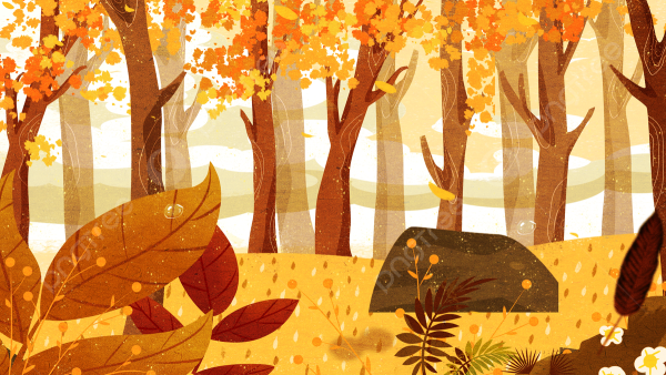 Векторный фон осень