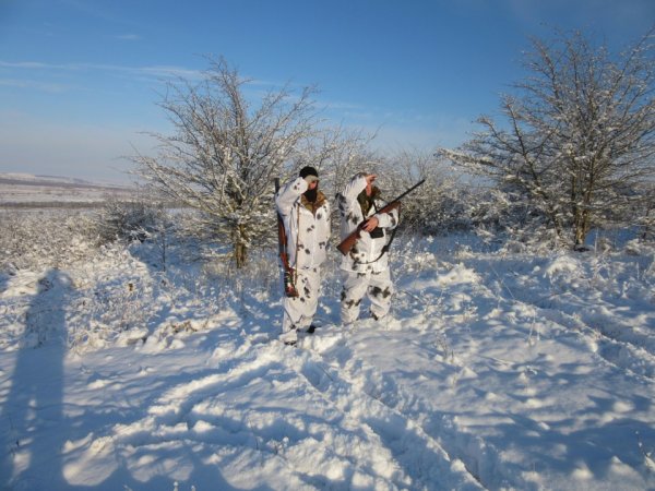 Охотник по сугробам