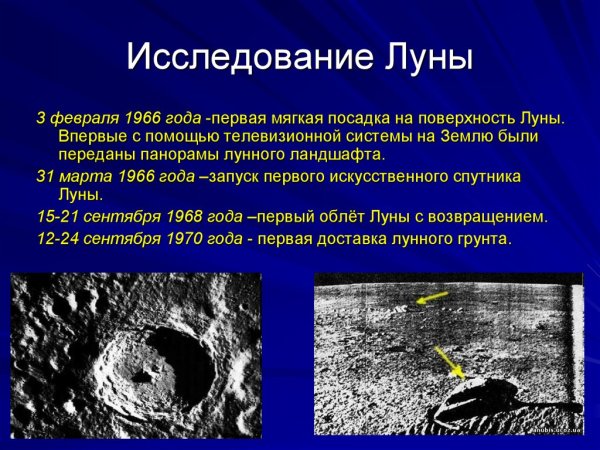 Исследование Луны