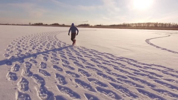 Шаги на снегу