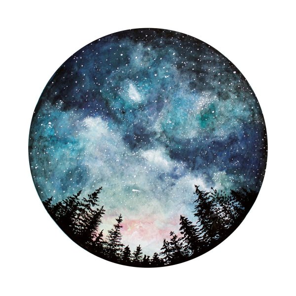 Пейзаж в круге