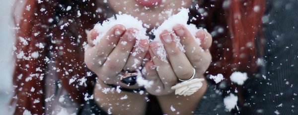 Снег в ладошках