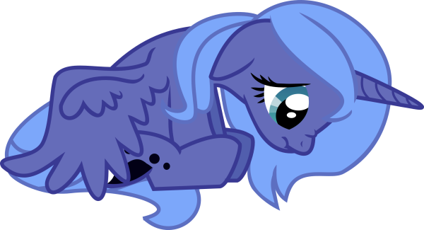 Sad Pony transparent