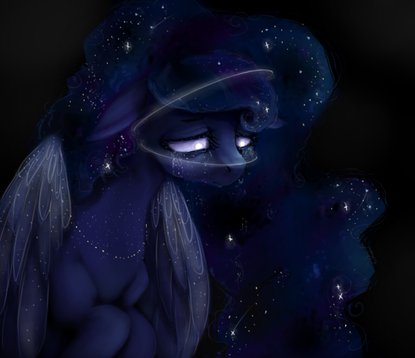 My little Pony Luna хоррор