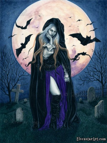 Полнолуние и ведьма