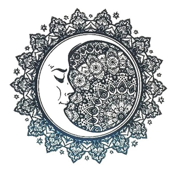 Мандала солнце и Луна