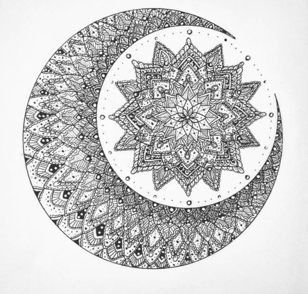 Мандалы асимметрия