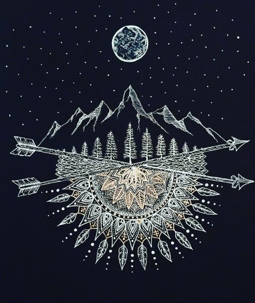 Мандала в небе