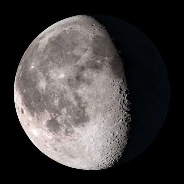 3 Четверть фазы Луны