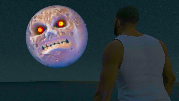 Луна хулиган монстр