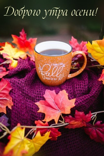 С добрым осенним