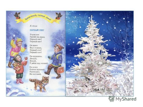 Утром кот принес на лапах первый снег