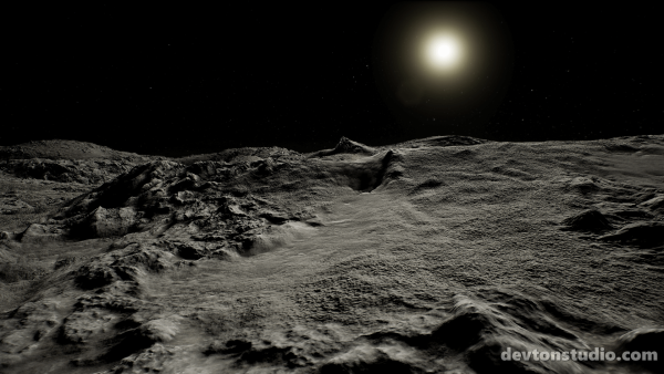 Рельеф Луны