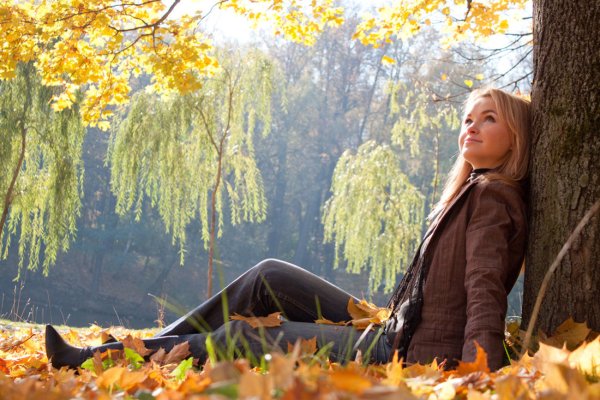 Осенняя фотосессия в парке