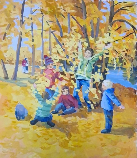 Осенние забавы для детей