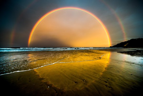 Лунная Радуга явление