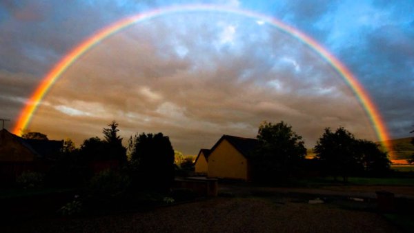 Лунная ночная Радуга