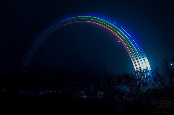Лунная Радуга природное явление