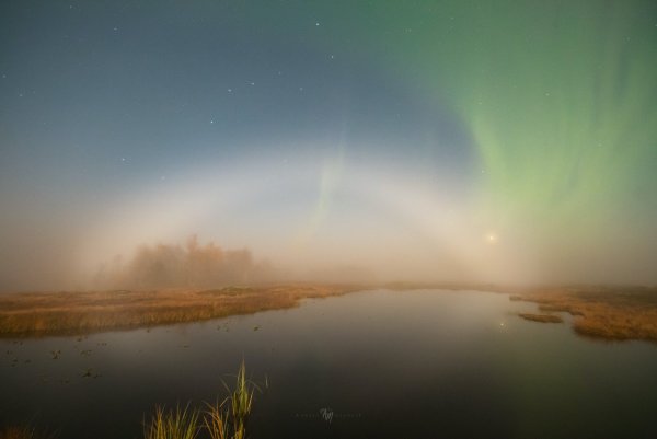 Лунная Радуга оптическое явление