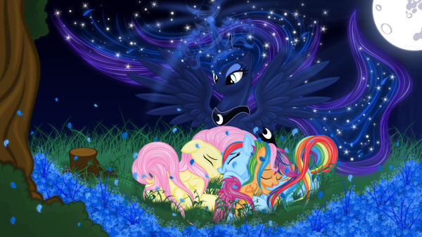 Лунная пони Флаттершай