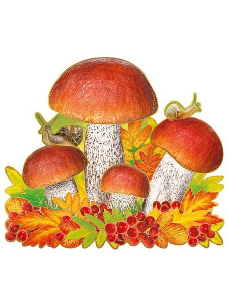 Осенние грибочки для детей