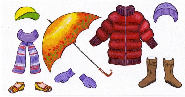 Одежда в детский сад осенью