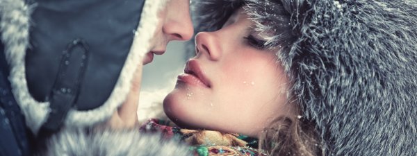 Влюбленные зимой