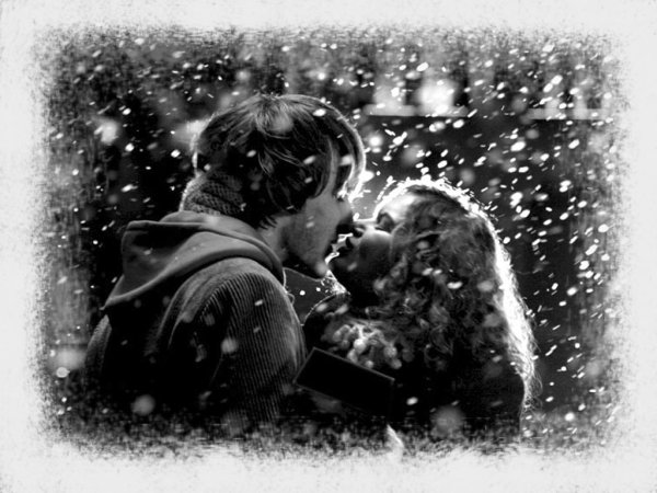 Поцелуй под снегом