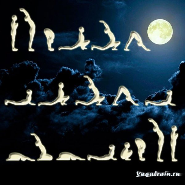 Чандра Намаскар Приветствие Луне