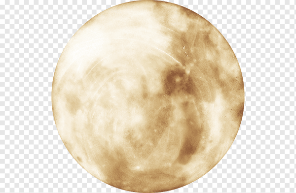 Лунная на прозрачном фоне
