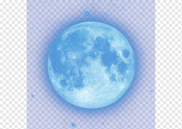 Луна на Светлом фоне