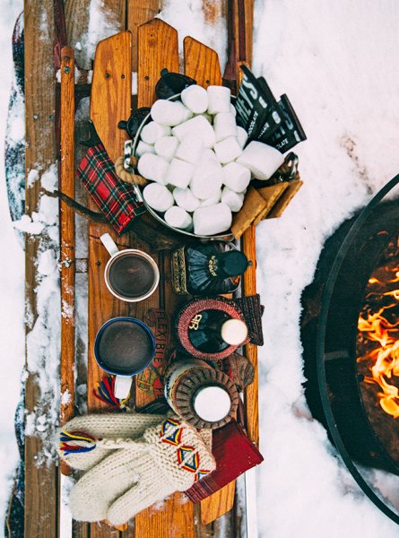Зимний пикник
