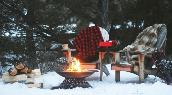 Зимнее барбекю