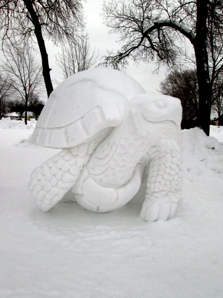 Снежные скульптуры