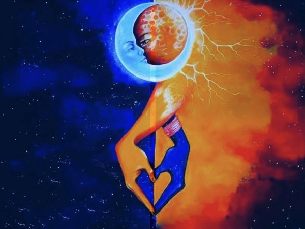 Мужчина солнце женщина Луна