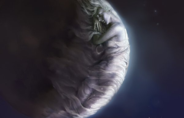 Человек в коконе