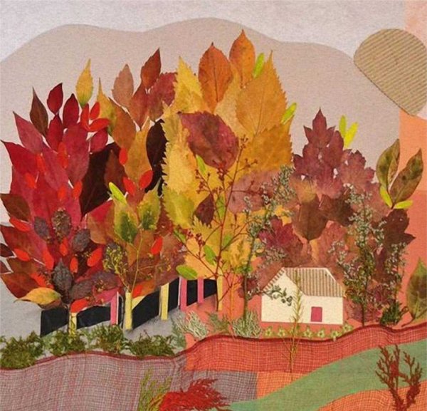 Осенняя аппликация