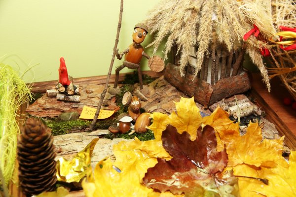 Поделка краски осени в школу