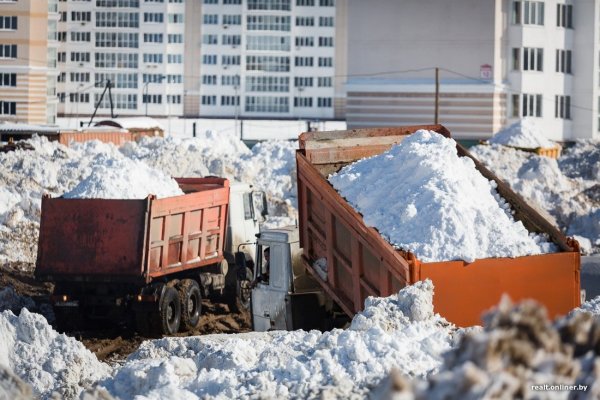 Вывоз снега