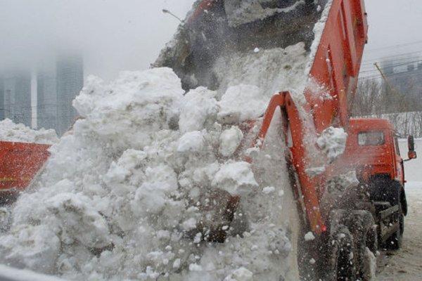 Уборка снега КАМАЗ Амкодор